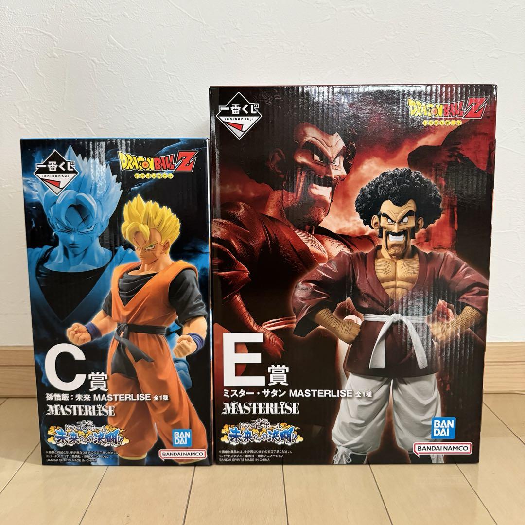 未開封 一番くじ ドラゴンボール孫悟飯＆サタン 未来の決闘 一番くじ ドラゴンボール 未来への決闘 孫悟飯、サタンセット