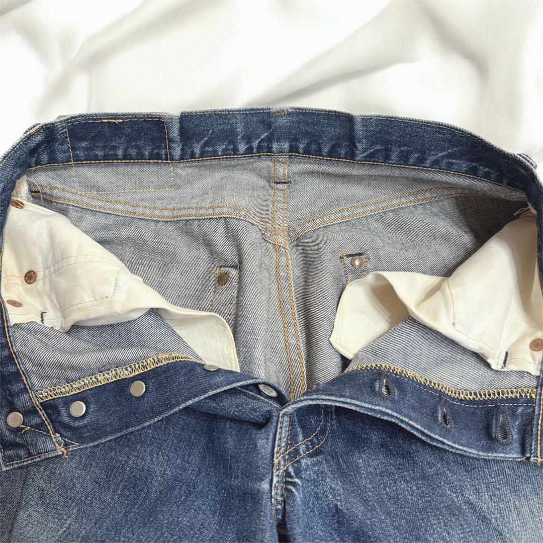 W30 バレンシア製 90s LEVI'S 501XX 1955 濃紺美品 真紺