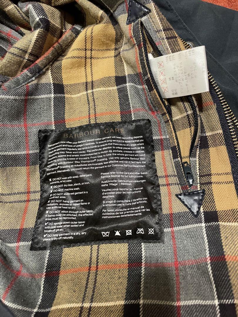 Barbour クラシックビデイル ネイビー XL（キッズ）