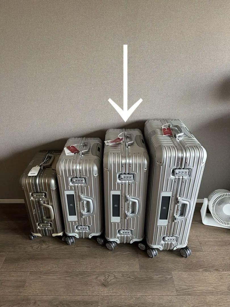 バッグ Rimowa topas e-tag(silver)76L