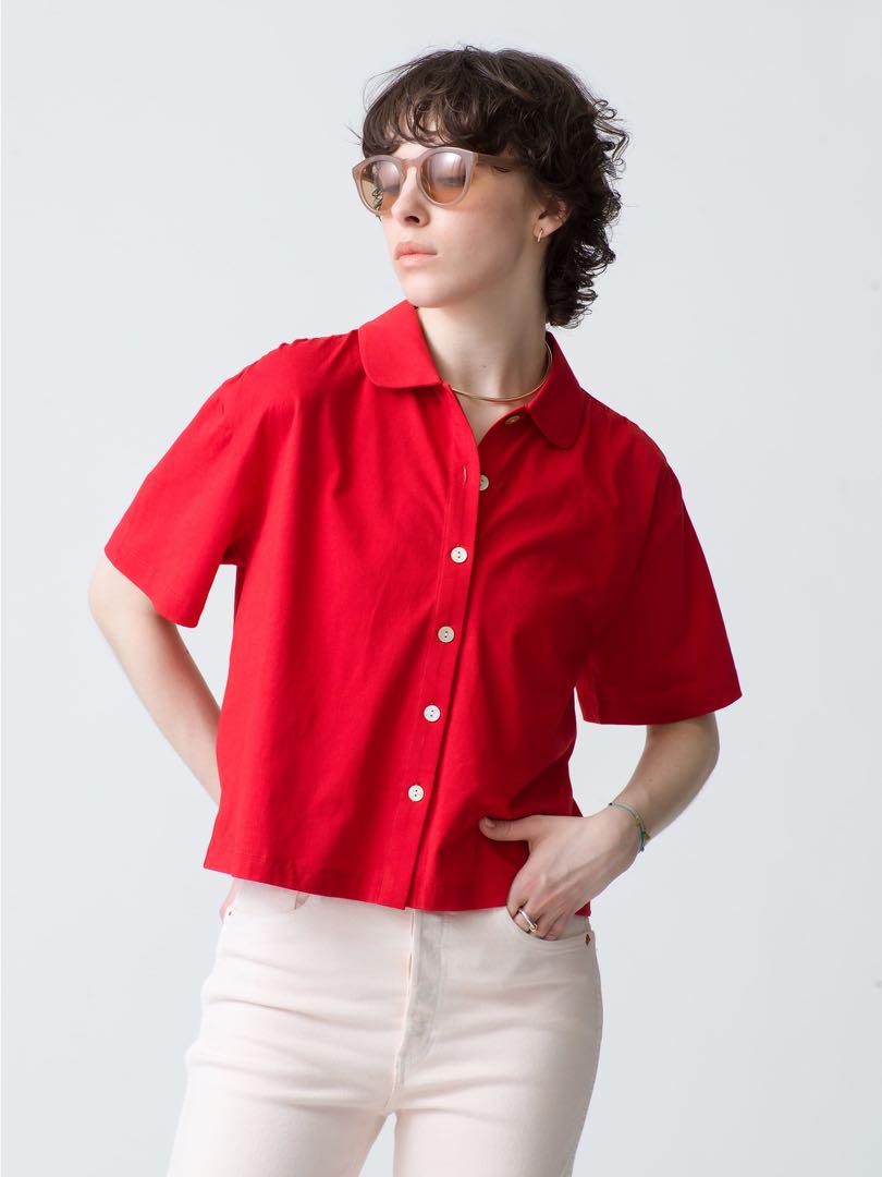 24SS人気 DEMYLEE Round Collar Shirt ロンハーマン 24SS人気 DEMYLEE Round Collar Shirt ロンハーマン - メルカリ