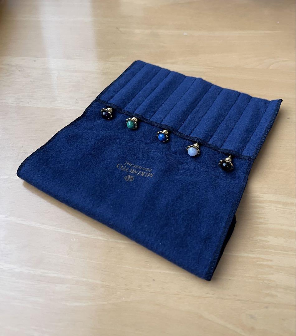 ミキモト 半貴石 フルーツピック（8.3㎝） 5本セット MIKIMOTO (ミキモト) フルーツピック 半貴石 5Pセット