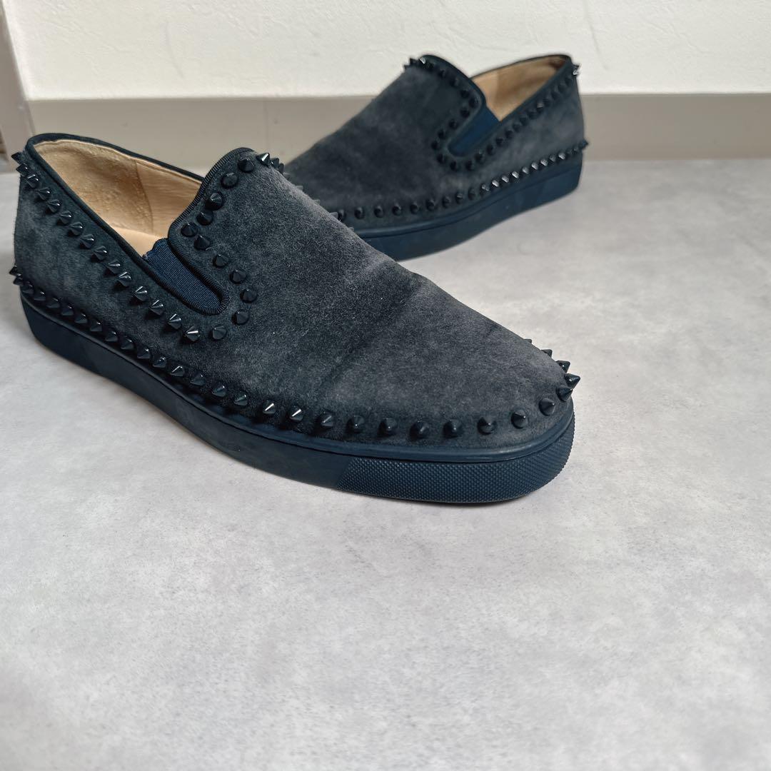 Christian Louboutin ルブタン スタッズ スリッポン 44
