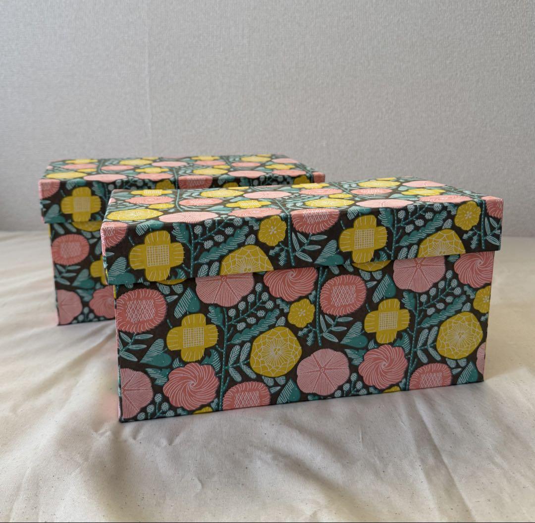 BOX & NEEDLE 収納箱2点セット KUKINTA 鹿児島睦