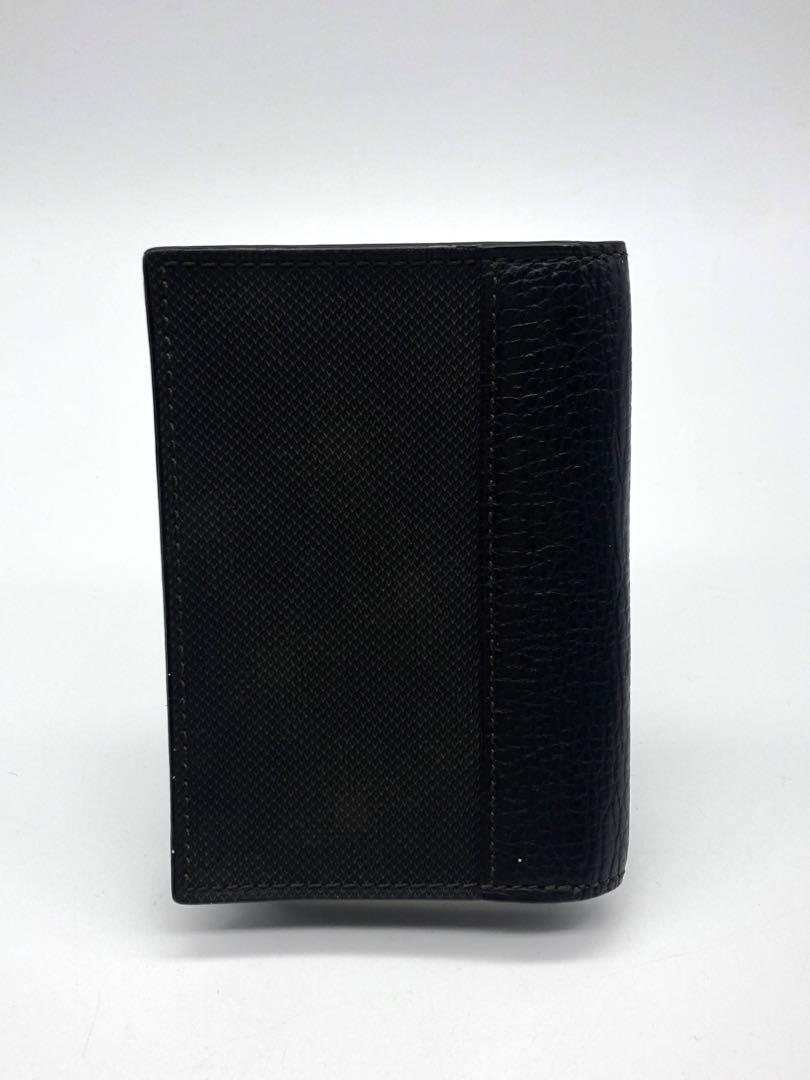 dunhill ダンヒル　メンズ　二つ折り財布 黒 レザー　カードポケット