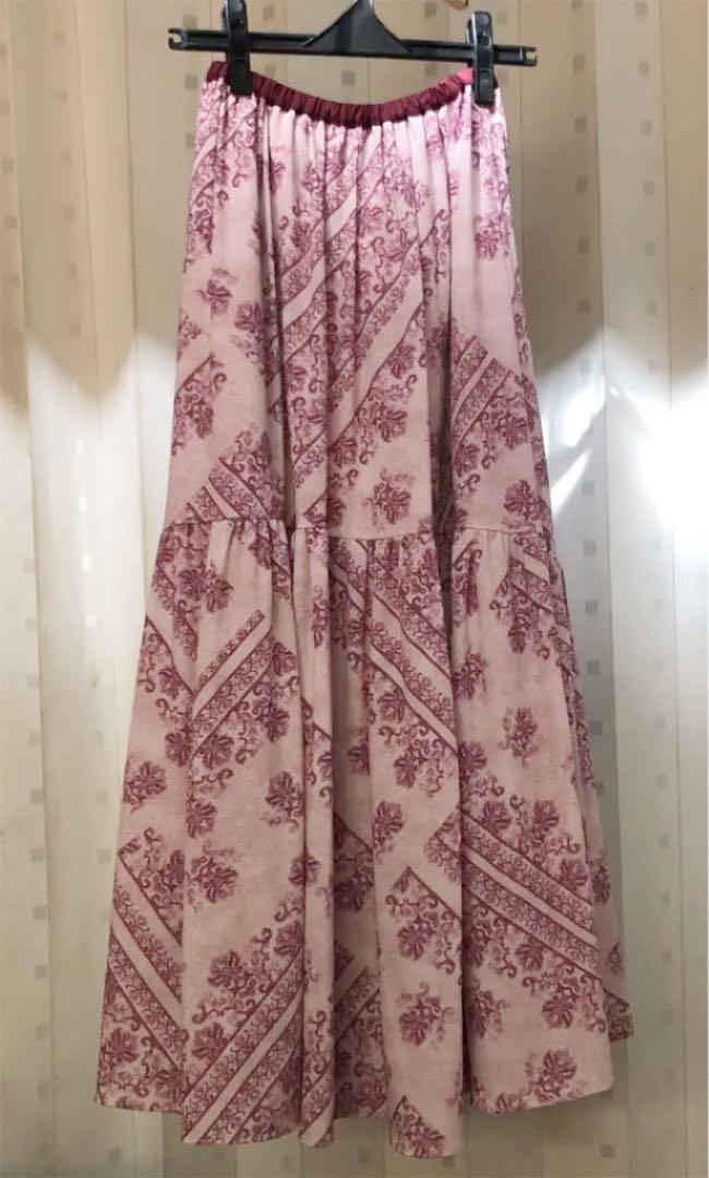 最安価格 The Virgnia ミュルーズパネル柄スカート qUmuo-m67595581624 人気人気SALE