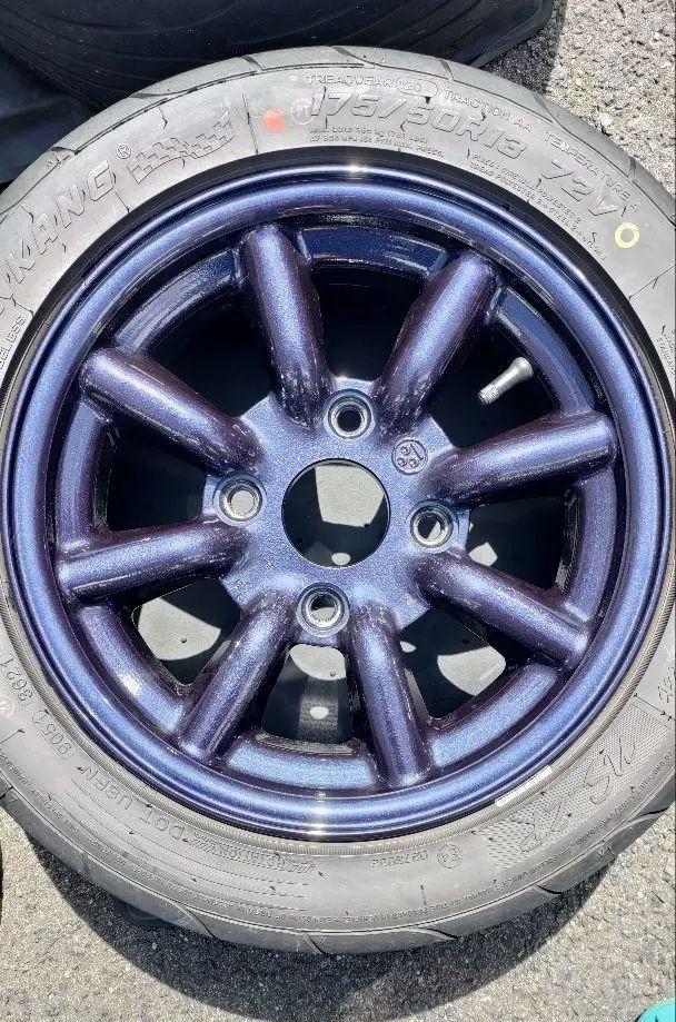 ワタナベ ホイール 13インチ 5.5J 114.3 4穴 画像2