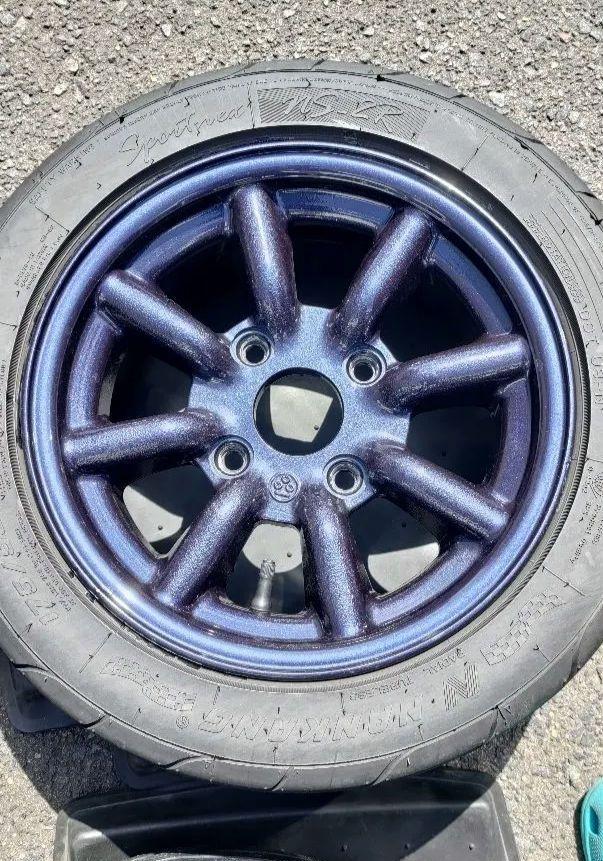 ワタナベ ホイール 13インチ 5.5J 114.3 4穴 画像3