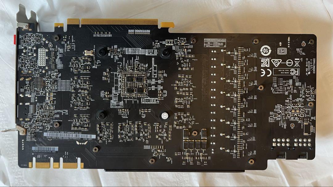 GTX 1080Ti ARMOR 11G OC 動作確認済み