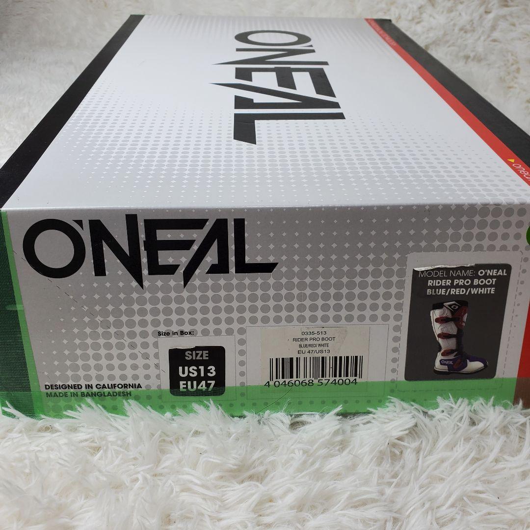 【箱付き】オフロードブーツ ONEAL US13　30ｃｍ