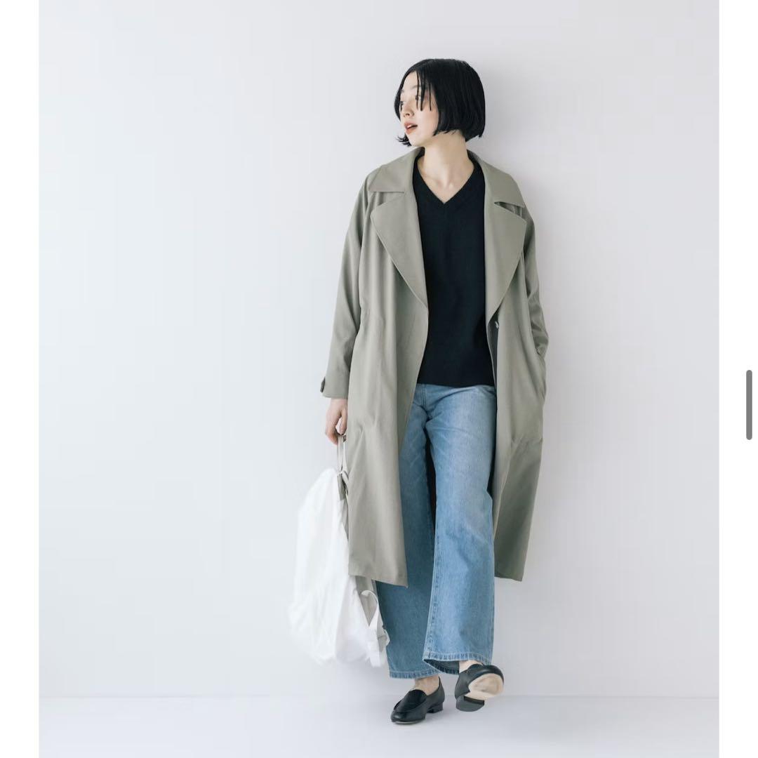 パラスパレス vm 七分袖 ロングジャケット スプリングコート