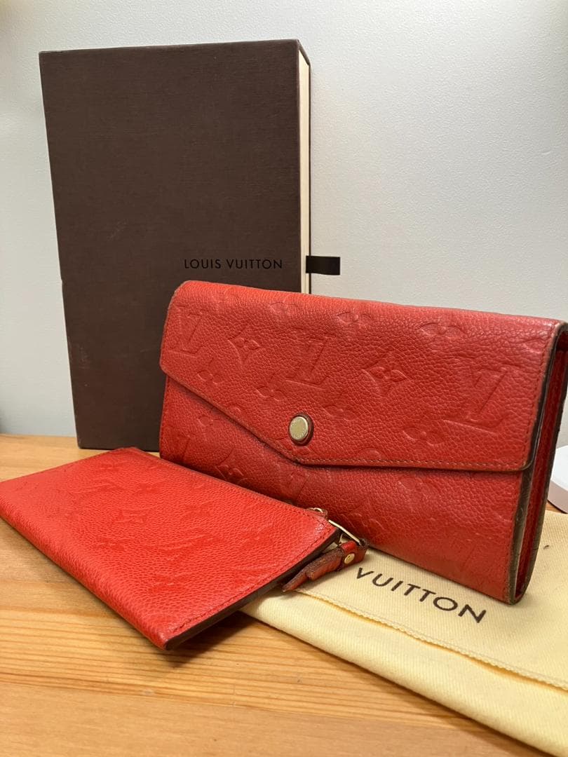 ルイヴィトン 長財布　M60732 モノグラムアンプラント キュリユーズ