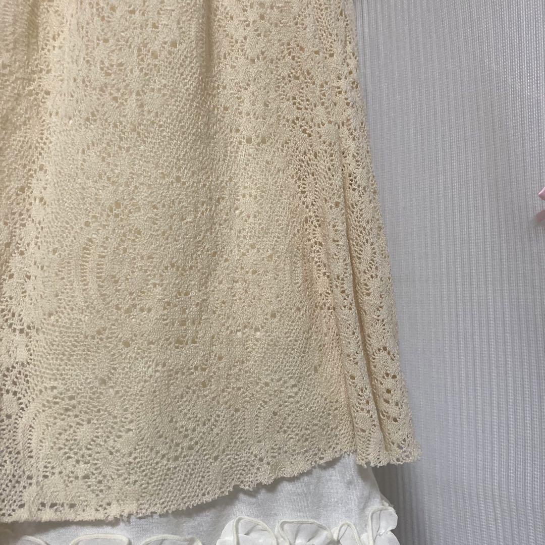 fairycore バレエコア フェアリーグランジ 前開きキャミソール 刺繍
