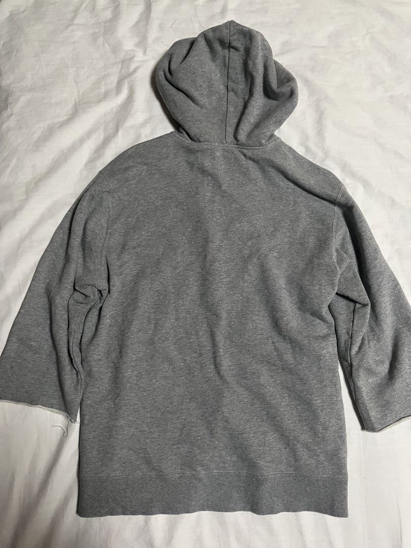 stussy七分袖ジップパーカー　00s