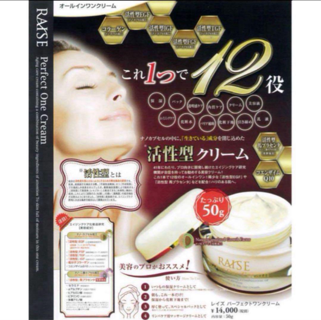 新品！RAISE パーフェクトワンクリーム 3個セット