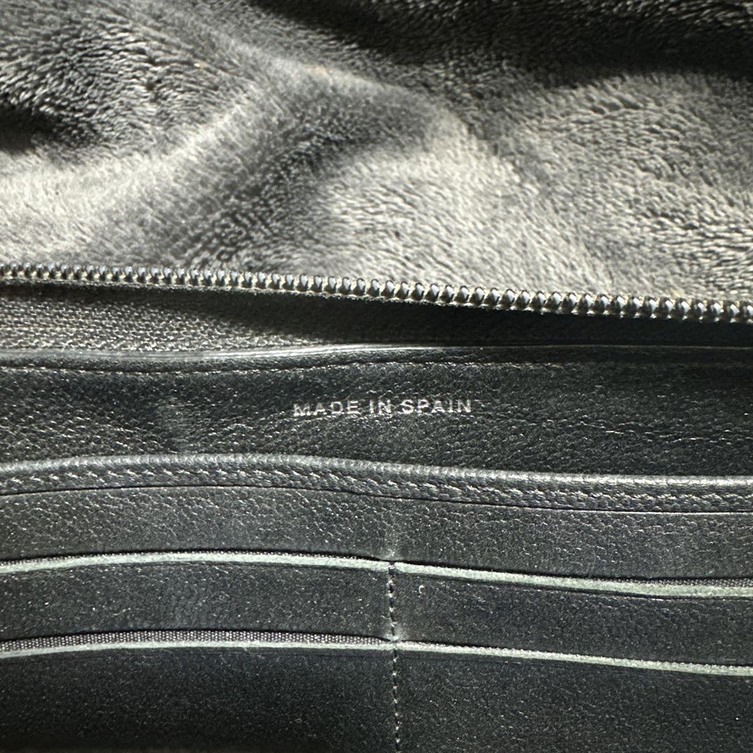 シャネル黒長財布