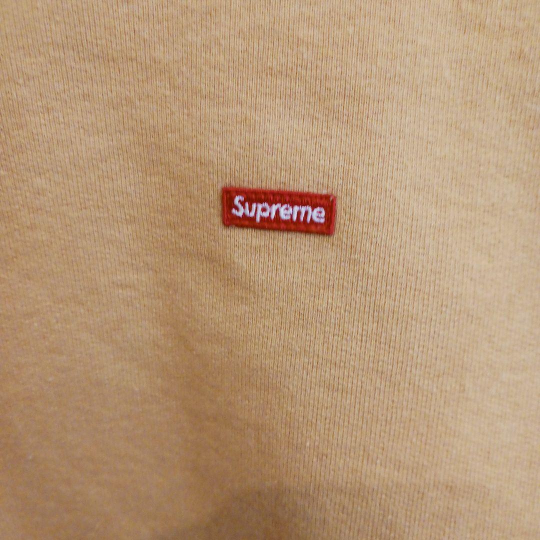 Supreme トレーナー スウェット☆ochre☆スモールボックスロゴ☆