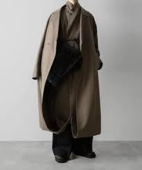 ジャケット・アウター OVERSIZED DOCKING DOUBLE BREASTED COAT