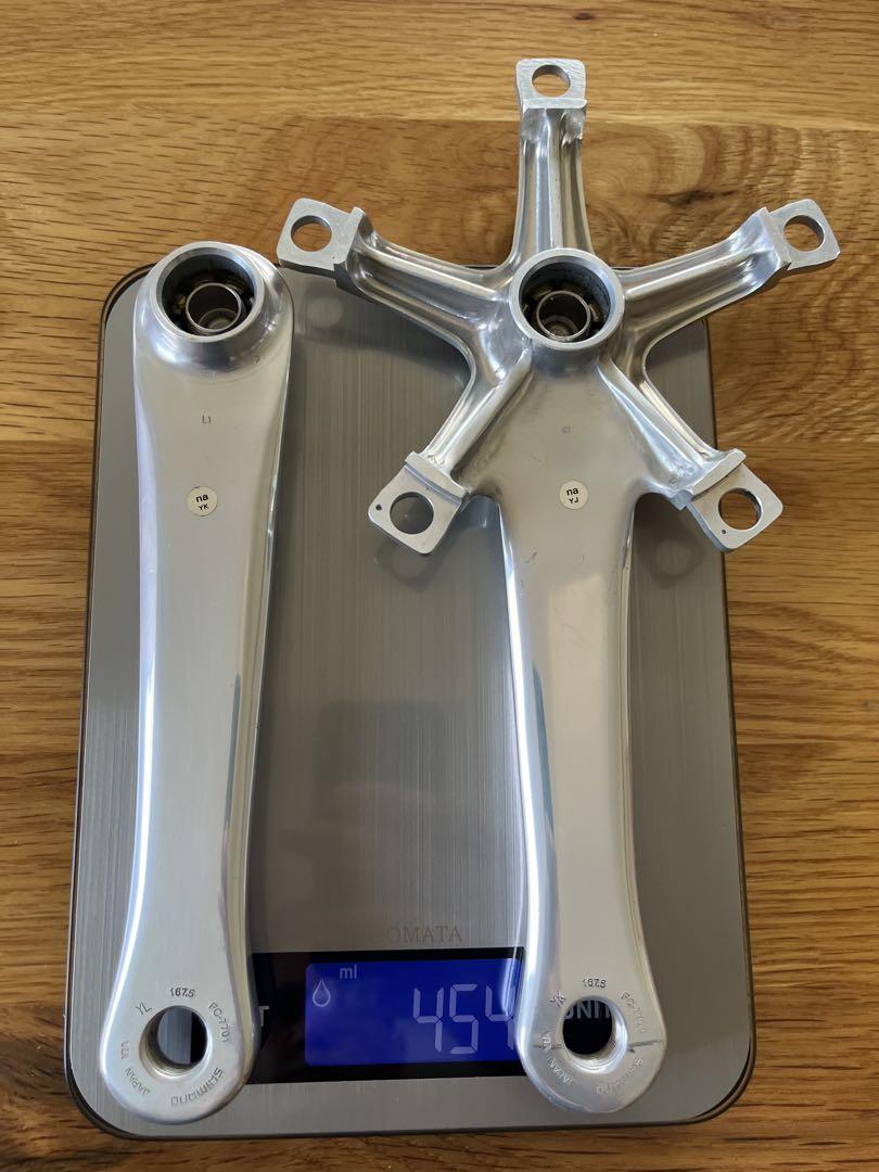 DURA-ACE FC-7701 167.5クランクアーム 130 BCD