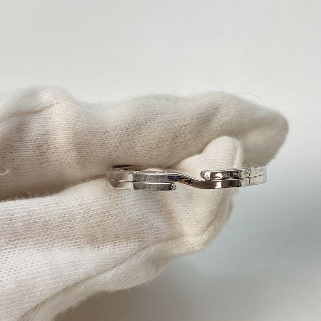 美品 ブルガリBVLGARI キーリング SV 925.