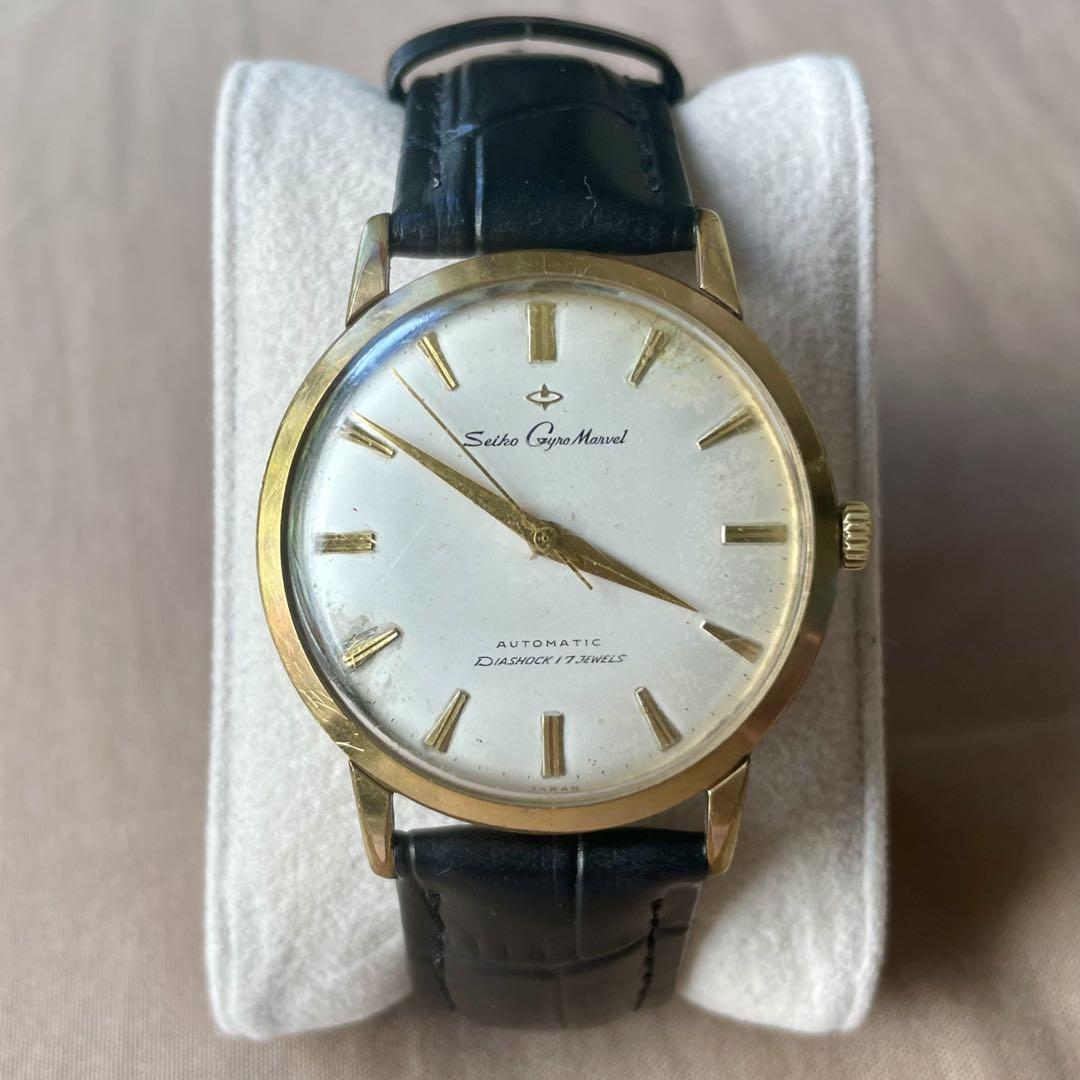 稼働品　SEIKO Gyro Marvel 自動巻き腕時計　17石
