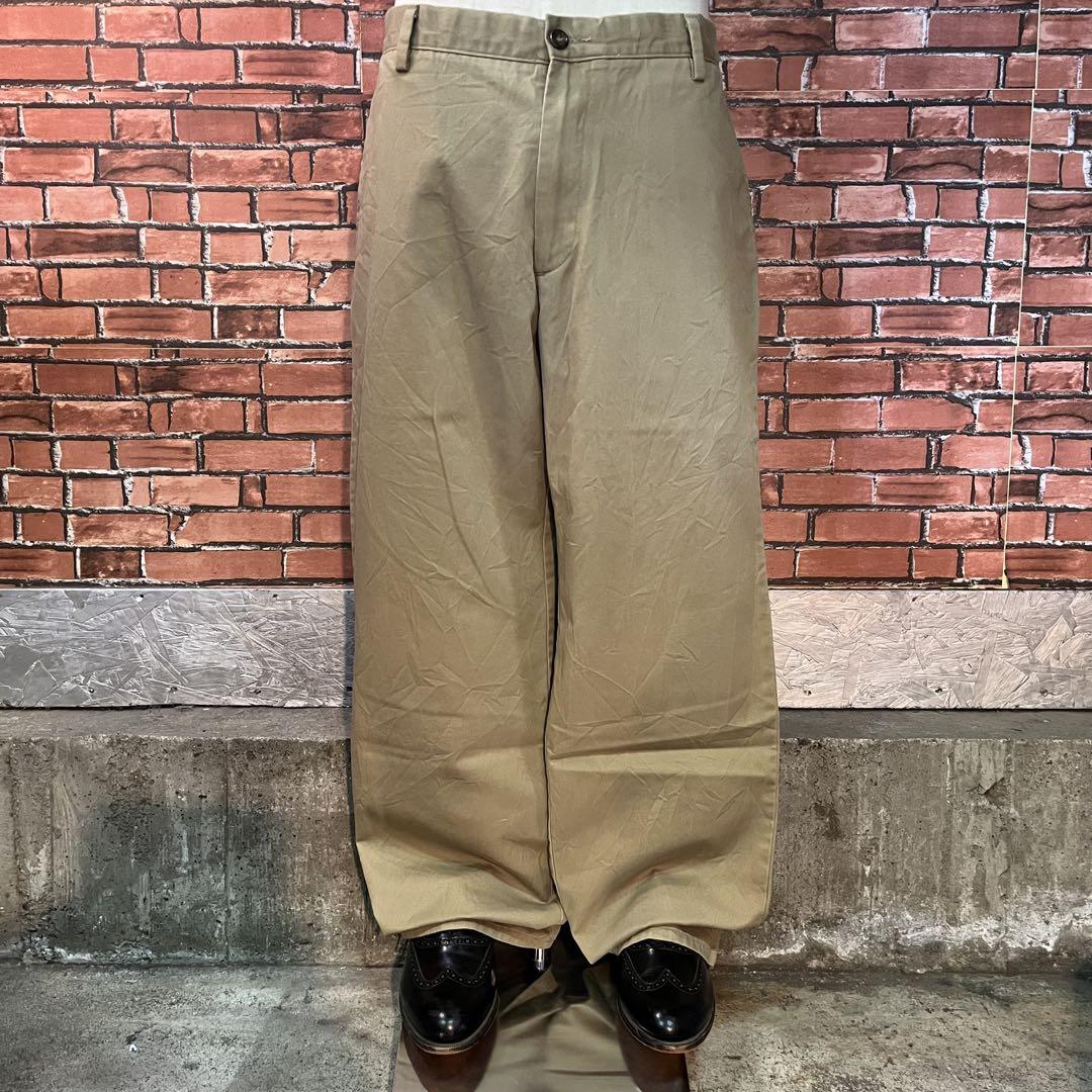 USA 古着 DOCKERS チノパン ワイド ストレート アメカジ シティ