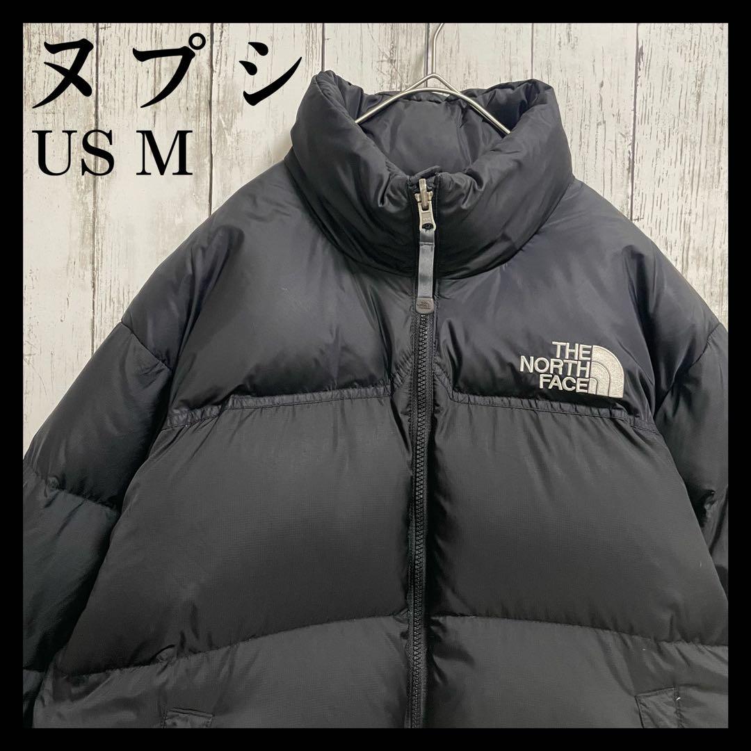 ノースフェイス ヌプシ ダウジャケット 700フィル XL相当 ブラック90s