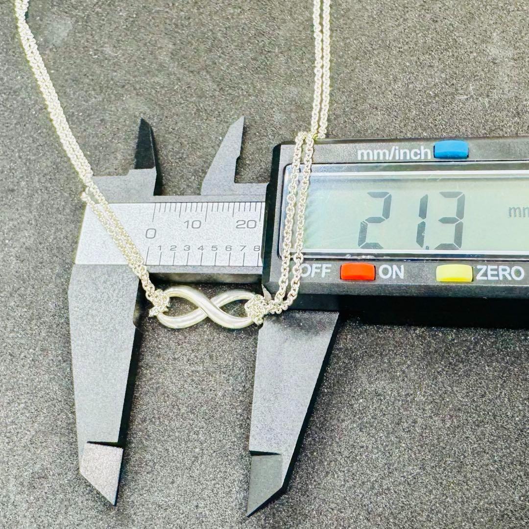 【美品】　ティファニー　無限♾️ インフィニティ　ネックレス　シルバー925