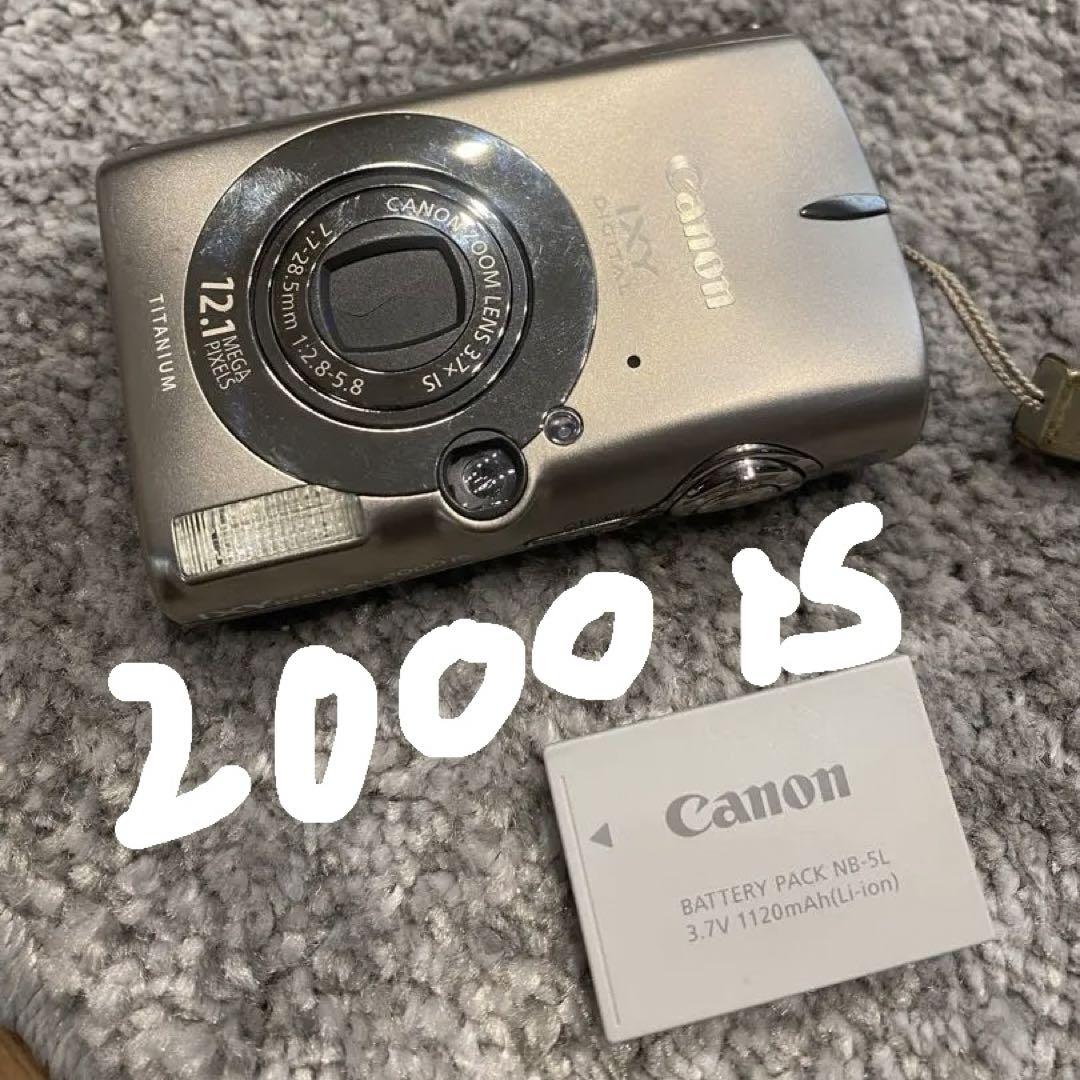 (Bamiki)★Canon IXY DIGITAL 2000isレア品