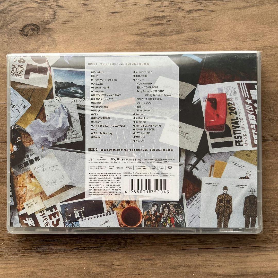 Amazon | 初回限定盤 BD 特典付属 timelesz We're timelesz LIVE