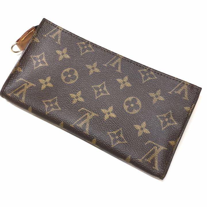 LOUIS VUITTON モノグラムバゲットGM付属ポーチ　美品。 ルイヴィトン モノグラム ポーチ（バケットGM付属品）