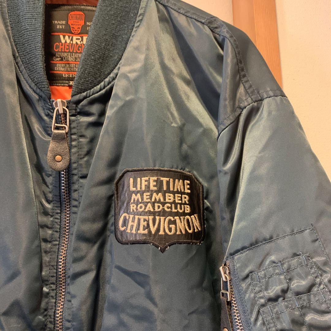 80-90s 2XL シェビニオン ジャケット ナイロンポリエステルヴィンテージ