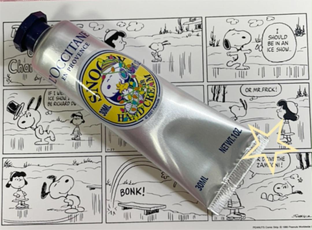 ロクシタン SNOOPY ハンドクリーム