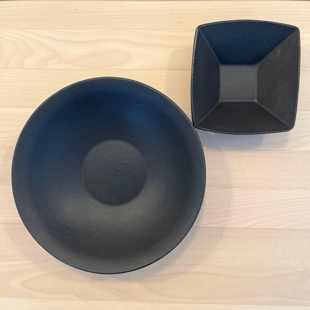 su-nao hom スナオホーム 松本圭嗣 アサガオ鉢 豆皿 2個セット