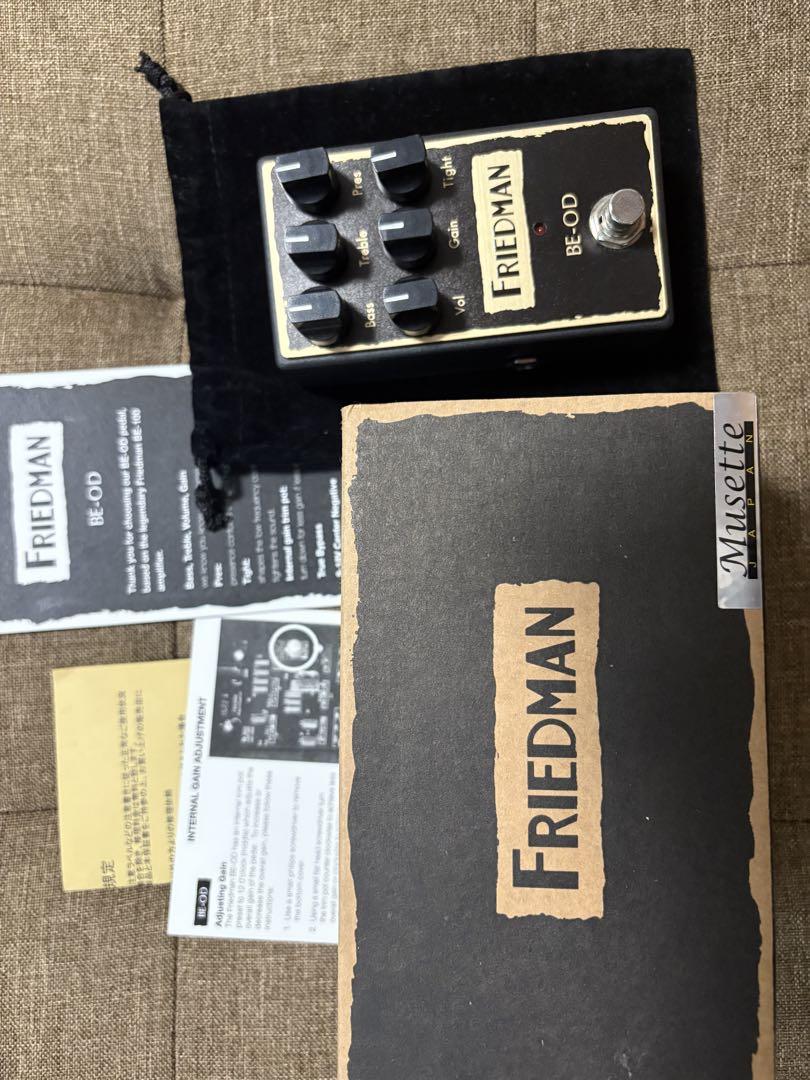 FRIEDMAN BE-OD ギターエフェクター FRIEDMAN / BE-ODの特徴と使い方などを徹底レビュー。上質で