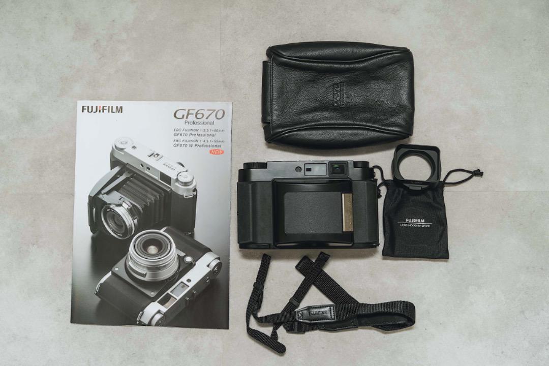 【美品】FUJIFILM GF670（フジフィルム）セット