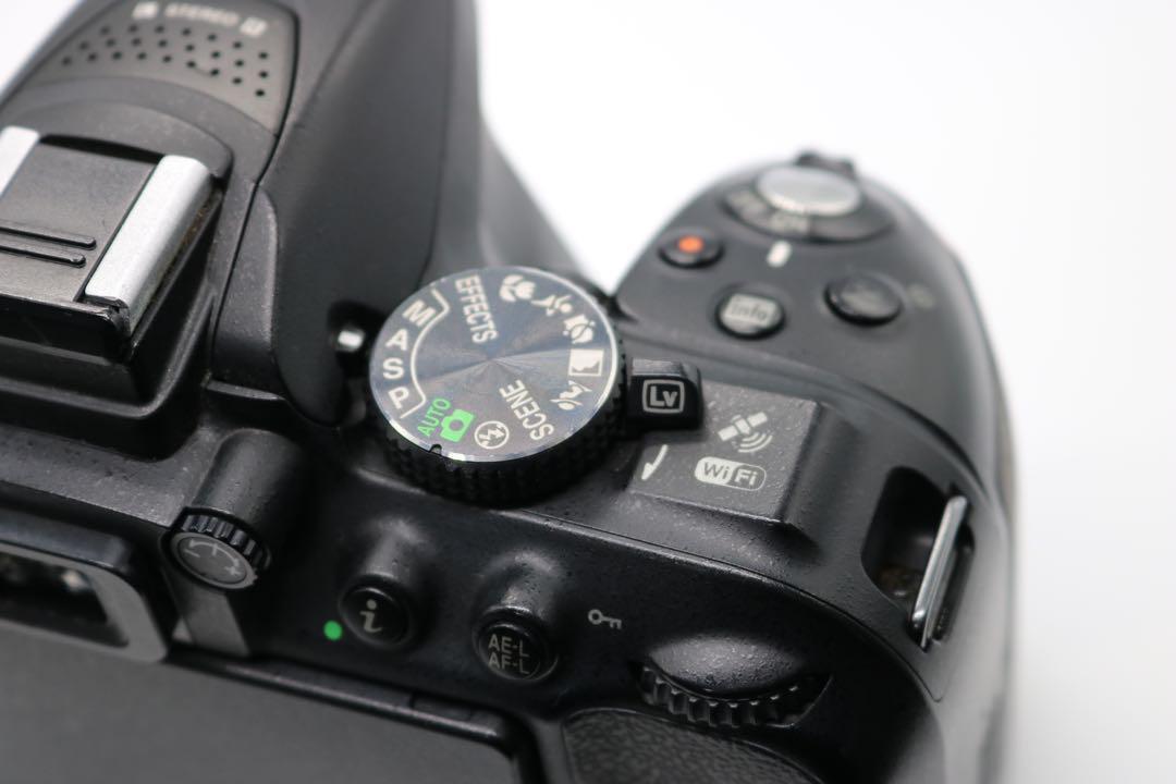 訳あり 【Nikon D5300 VR ダブルレンズ】 Wi-Fi搭載 一眼レフ