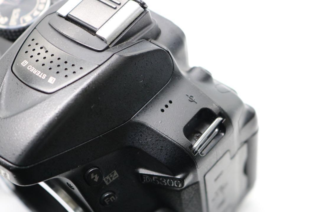 訳あり 【Nikon D5300 VR ダブルレンズ】 Wi-Fi搭載 一眼レフ