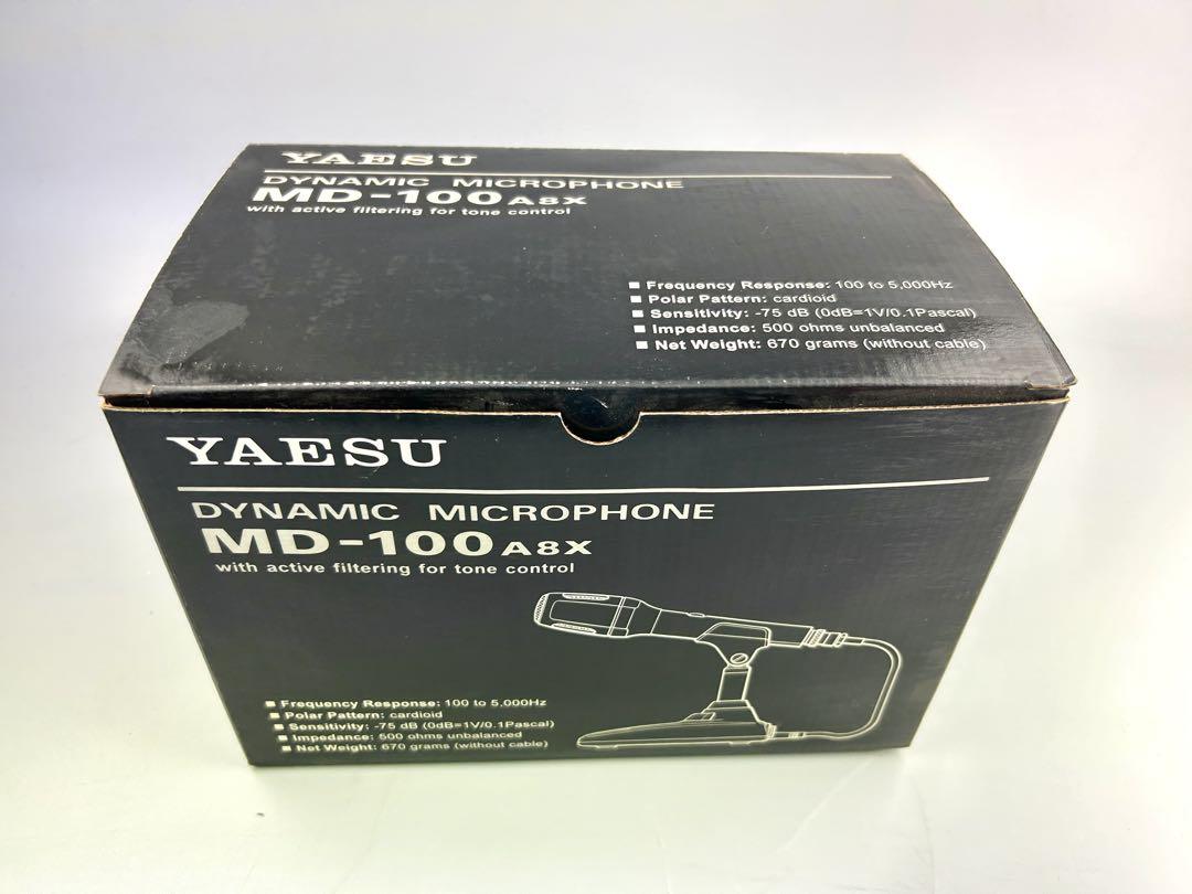 YAESU ヤエス　デスクトップ型 マイクロホン MD-100A8X 八重洲無線