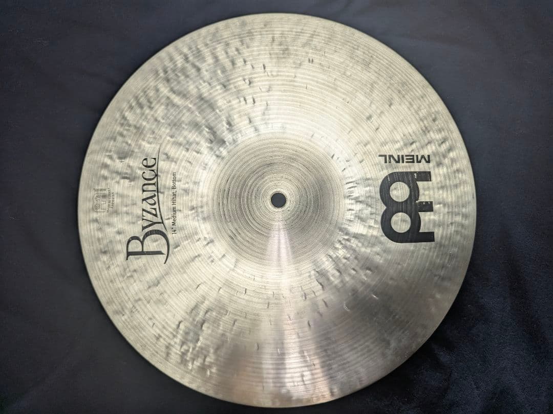 Byzance 14インチ ミディアムハイハット ボトムMEINL