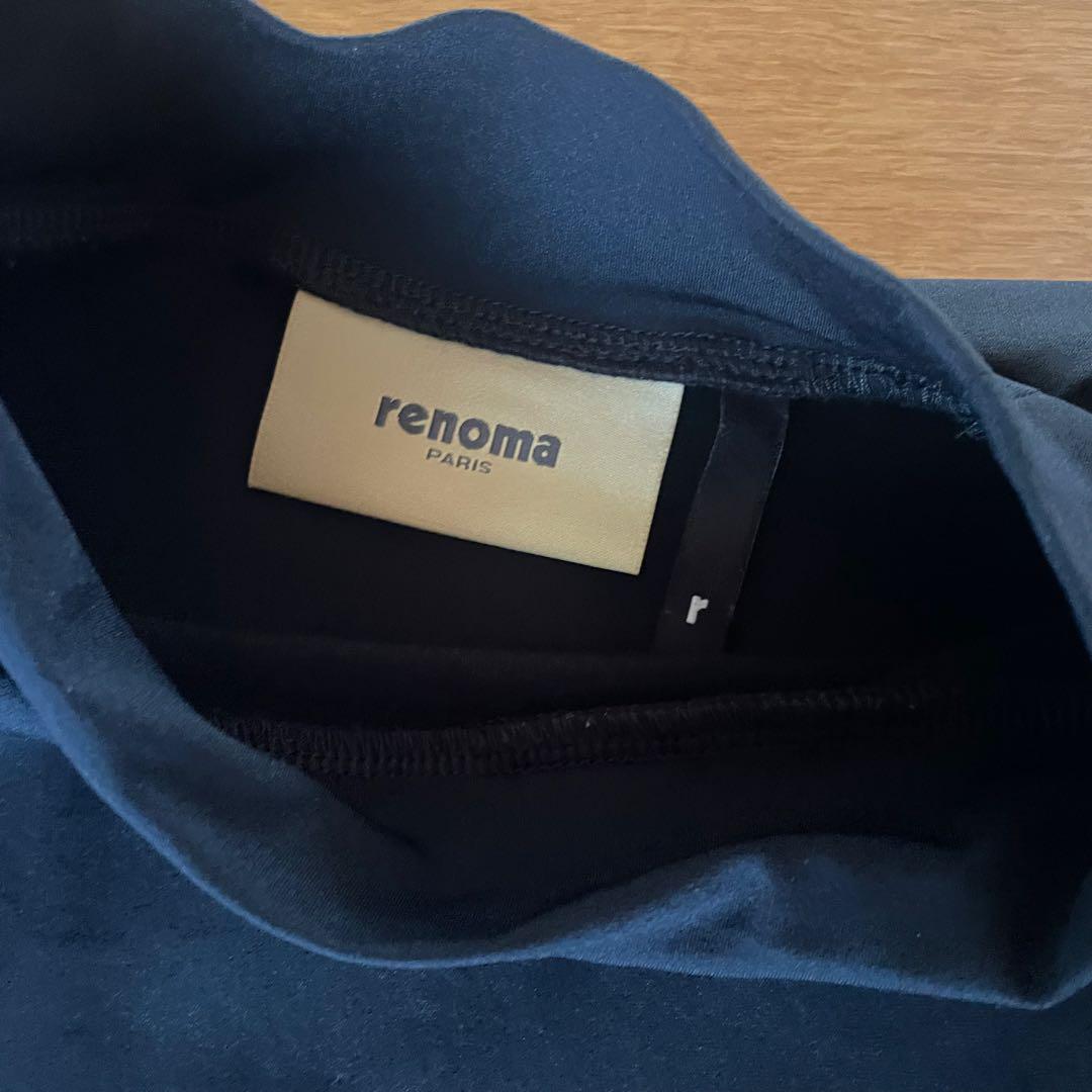 メンズウェア renoma golf / LOGO S/S MOCKNECK PULLOVER