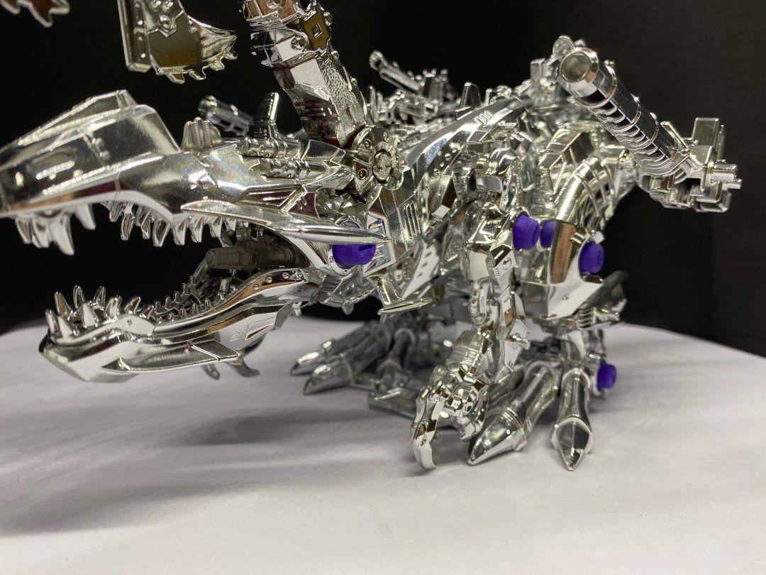 ゾイドワイルド ジェノスピノ 銀メッキ仕上げ製品 J4Zoj-m67616672238 ZW33 2022得価