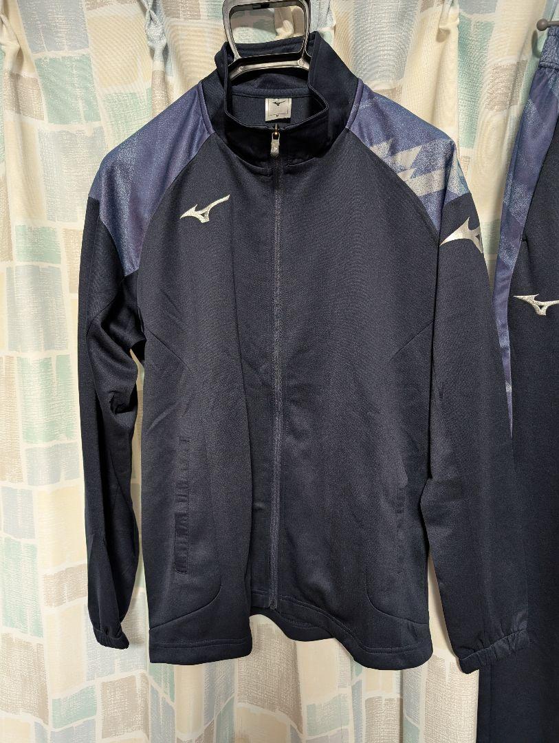 MIZUNO　ミズノ　 トレーニング ジャージ上下セット 青紺Ｍサイズ