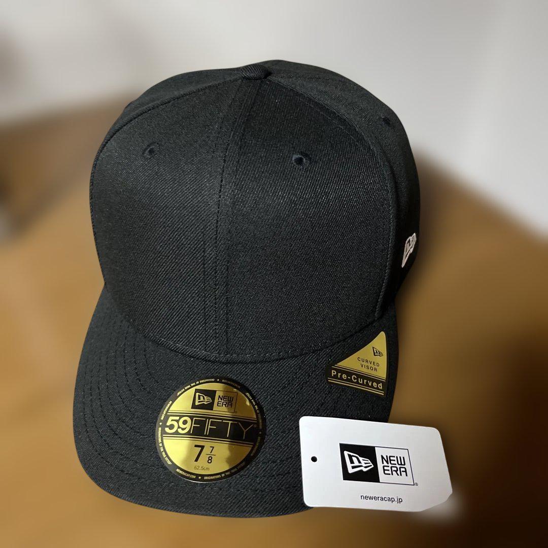 NEW ERA 59FIFTY ブラック キャップ 7 7/8