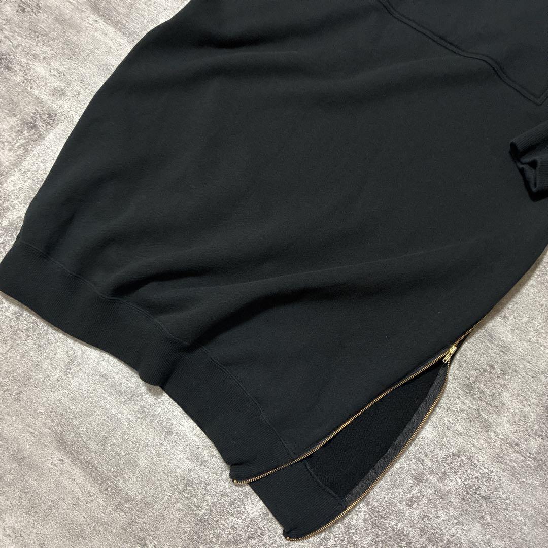 EVERYDAY I LIKE. スウェットドレス サイドジップ フーディー