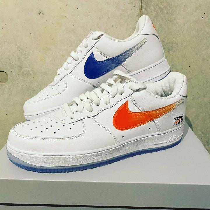GW限定値下 新品未使用 KITH FORCE NIKE LOW 1 × AIR アウトレットのセール 1 force air NIKE 新品未使用 LOW NYC the what スニーカー