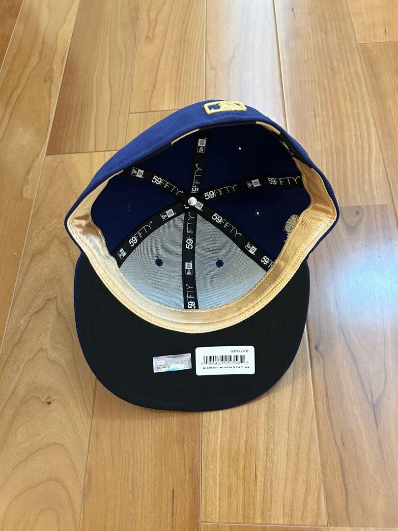 新品 レンジャーズ59FIFTY LPキャップ 7 1/4 ゴールドコレクション