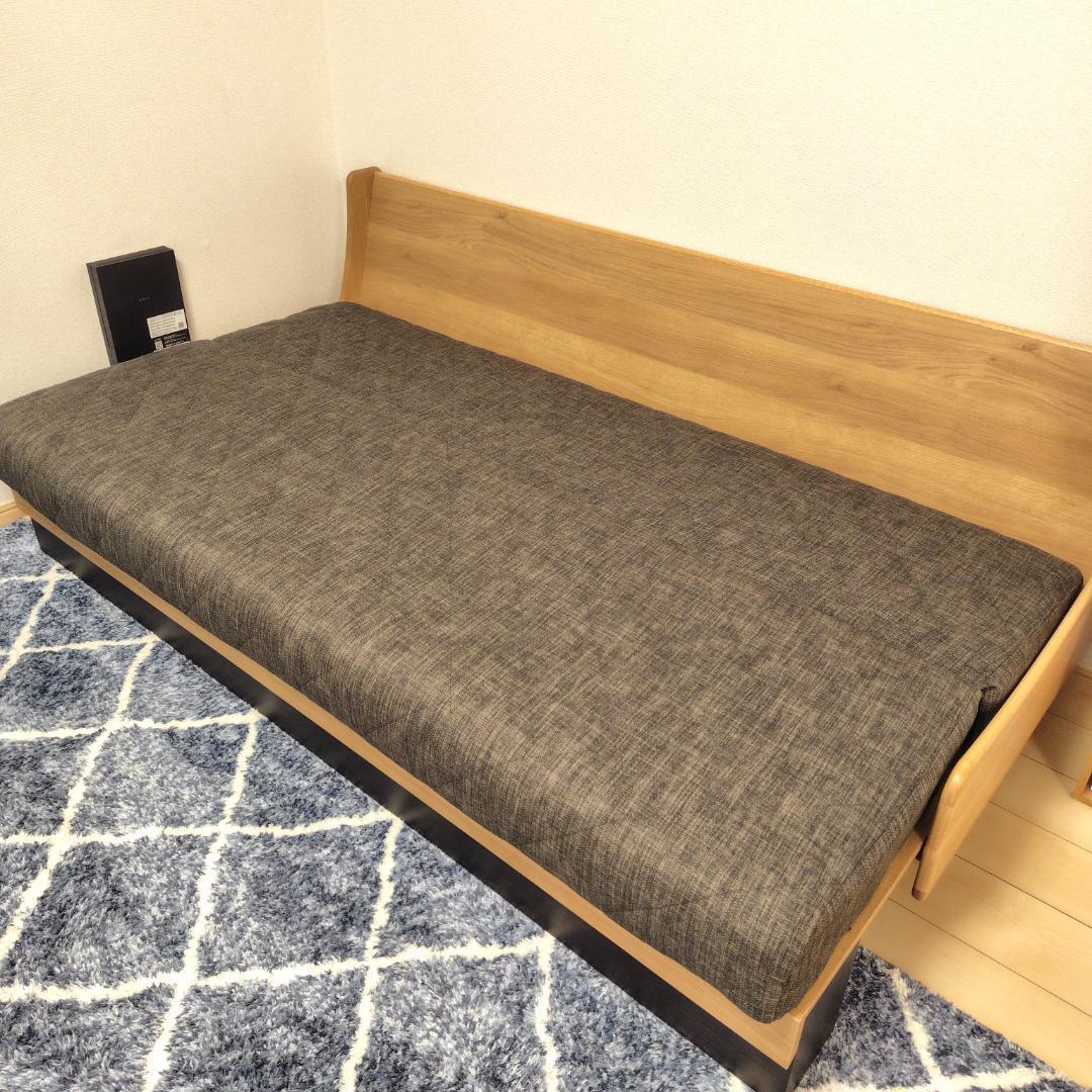 IDC 大塚家具 モーブル ドロシー ソファベッド 伸縮 200cm 美品 希少