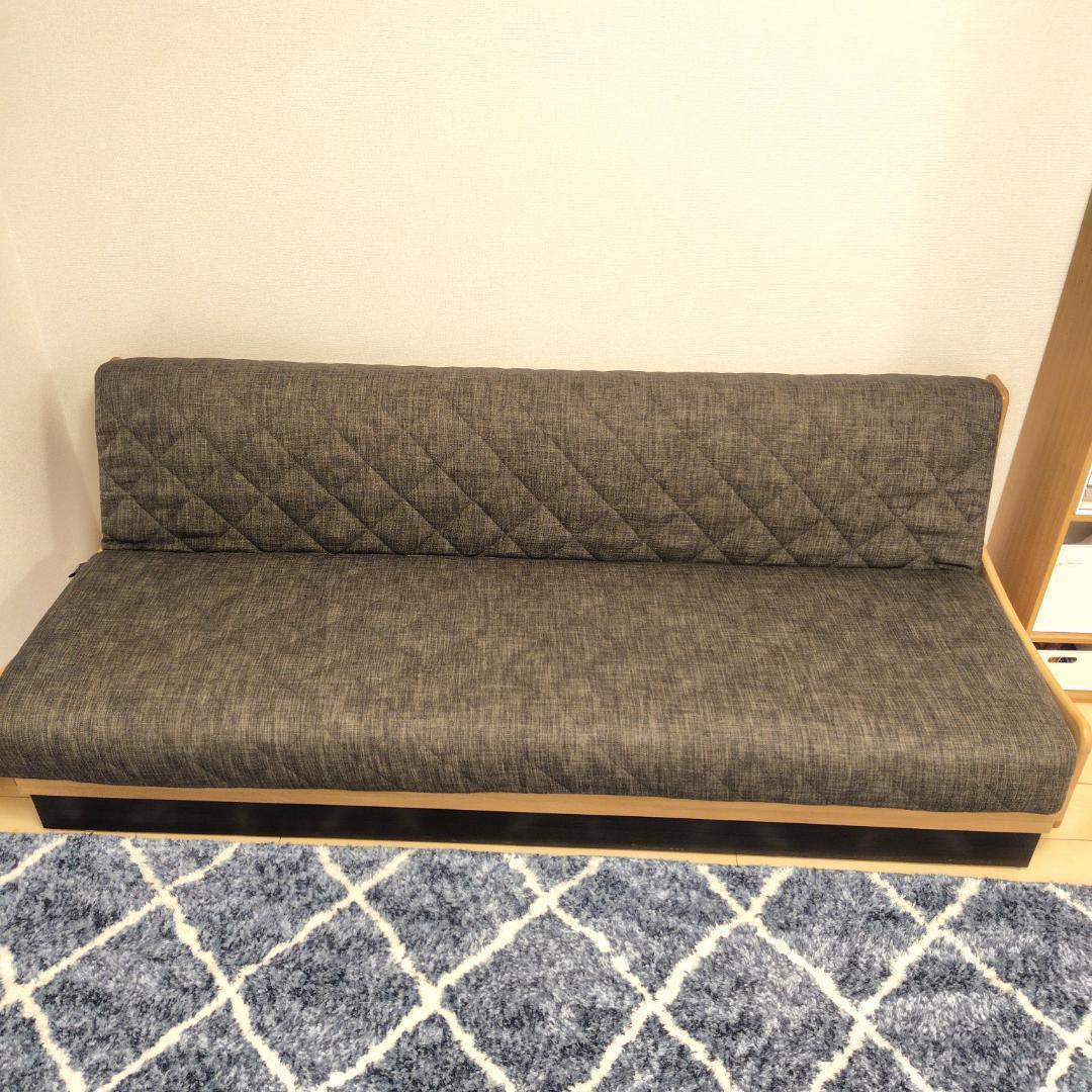 IDC 大塚家具 モーブル ドロシー ソファベッド 伸縮 200cm 美品 希少