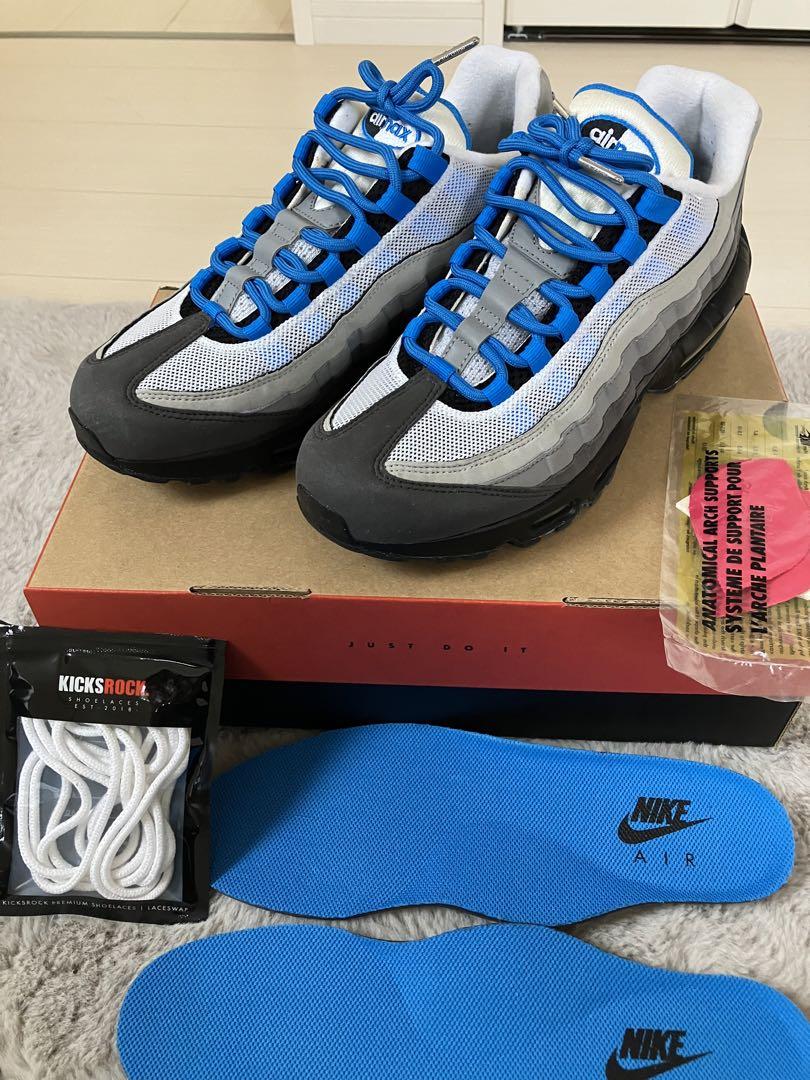 AIRMAX95 エアマックス95 ブルーグラデ クリスタルブルー27.5